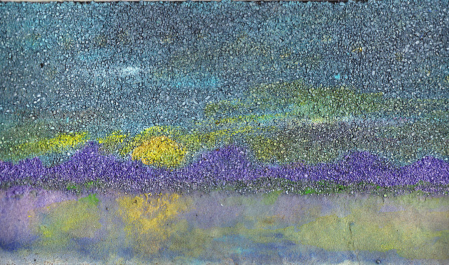 Sunset Painting by Wayne Potrafka