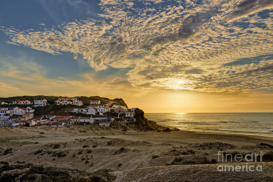 sunset West Coast Portugal Photograph by Mikehoward Photography