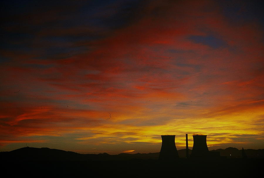 Sunset Photograph - Sunsetcones by Nico Smith