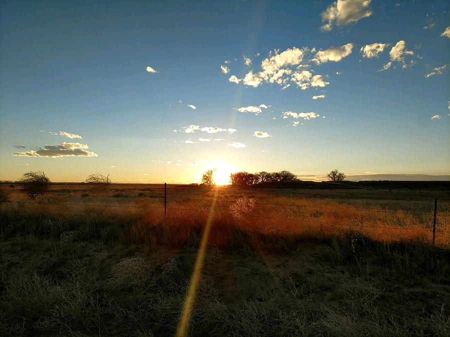 Sunsets On The Plains Photograph