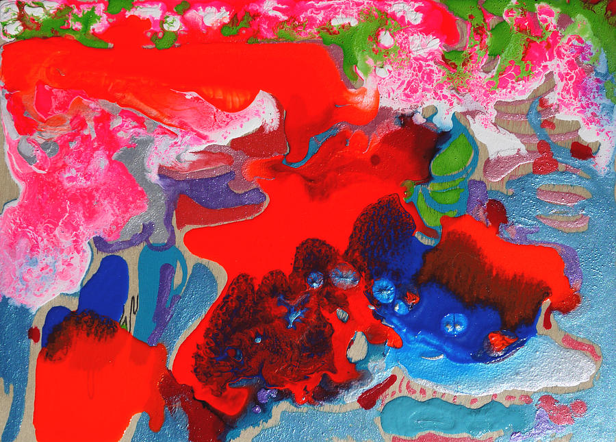 Mixed Painting - Sunsetting #3 by Joseph Demaree Mixed Painting - Sunsetting #3 by Joseph Demaree
