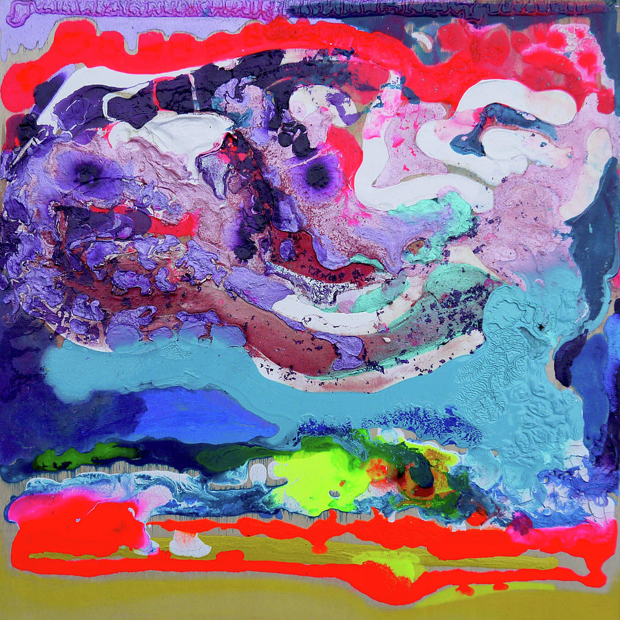 Mixed Painting - Sunsetting #7 by Joseph Demaree Mixed Painting - Sunsetting #7 by Joseph Demaree