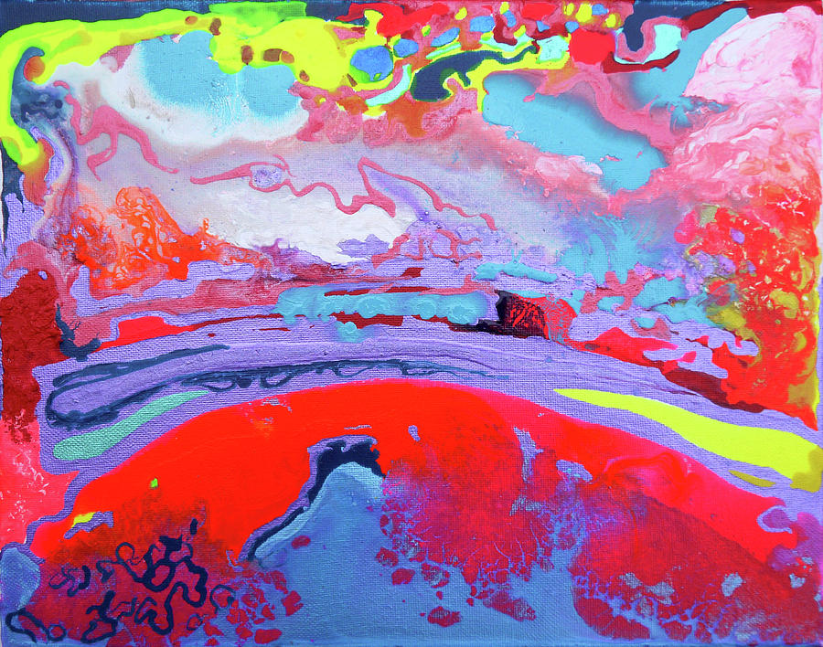 Sunset Painting - Sunsetting #8 by Joseph Demaree Sunset Painting - Sunsetting #8 by Joseph Demaree