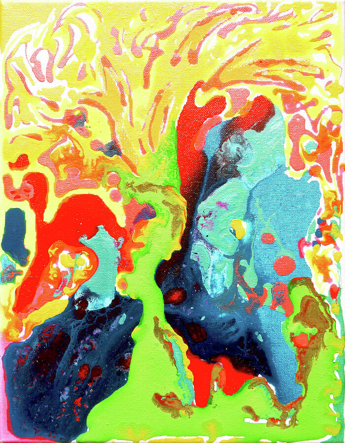 Abstract Painting - Sunsetting #9 by Joseph Demaree Abstract Painting - Sunsetting #9 by Joseph Demaree
