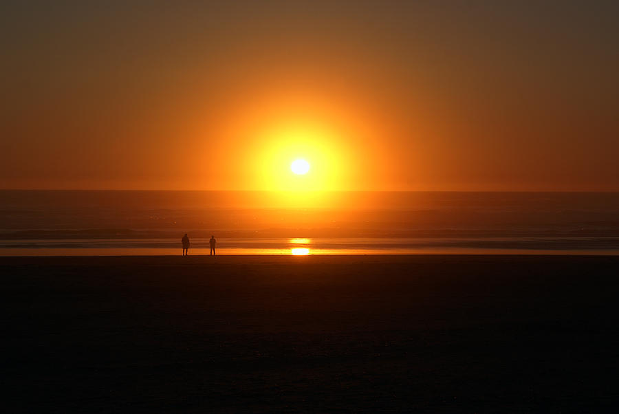 Sunsetting at Rockaway Beach Photograph by Ben Upham III Sunsetting at Rockaway Beach Photograph by Ben Upham III