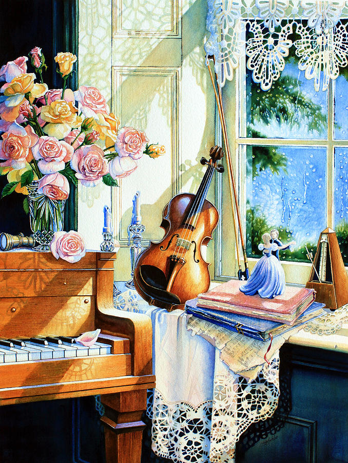 Still Life Painting - Sunshine And Happy Times by Hanne Lore Koehler