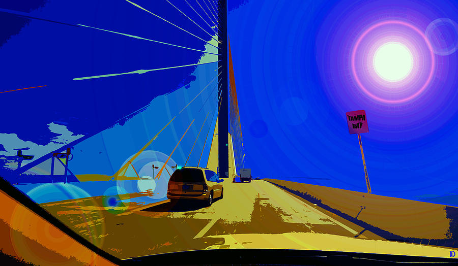 Summer Painting - Sunshine crossing by David Lee Thompson