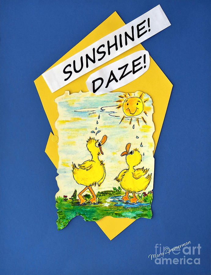 Sunshine Daze Painting by Mary Zimmerman