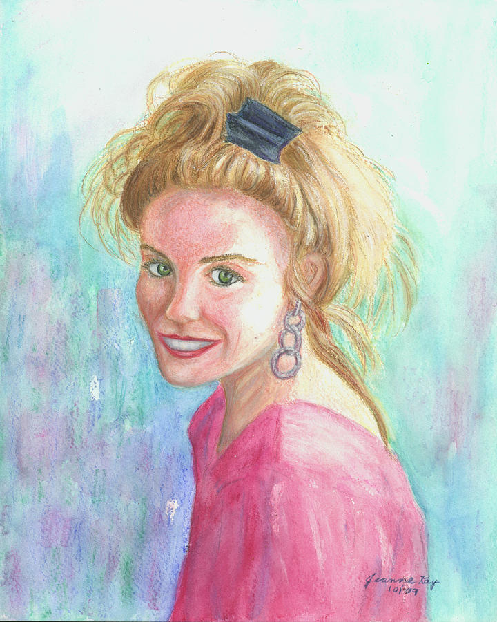 Sunshine Girl Painting by Jeanne Juhos
