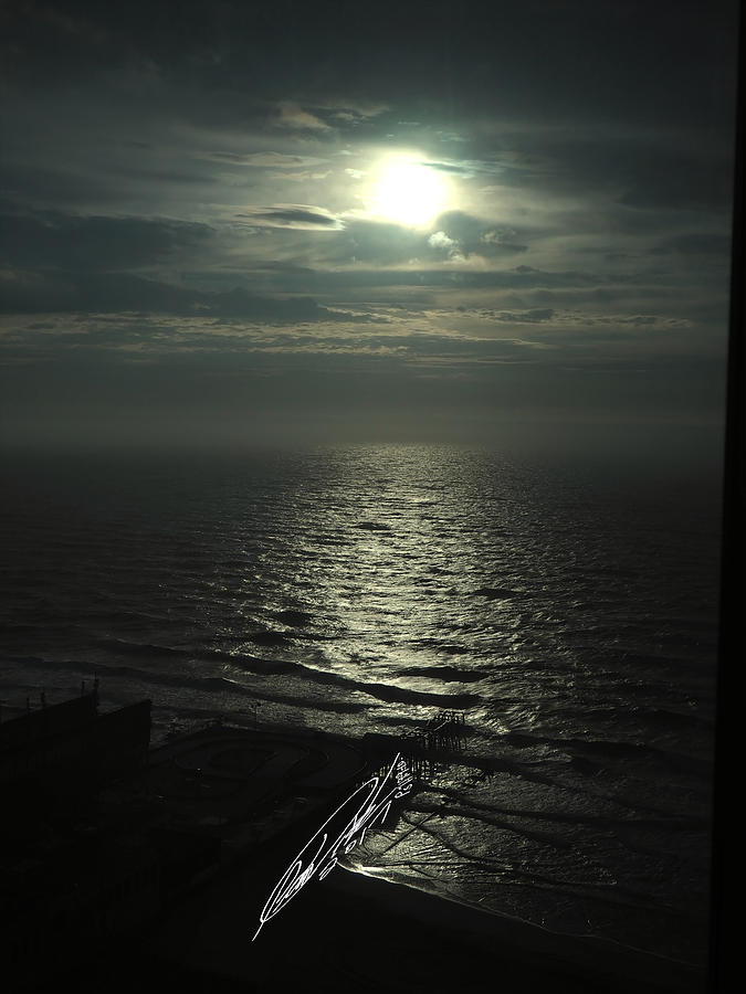Sunshine Over Central Pier, Atlantic City, NJ Photograph by Leon DeVose