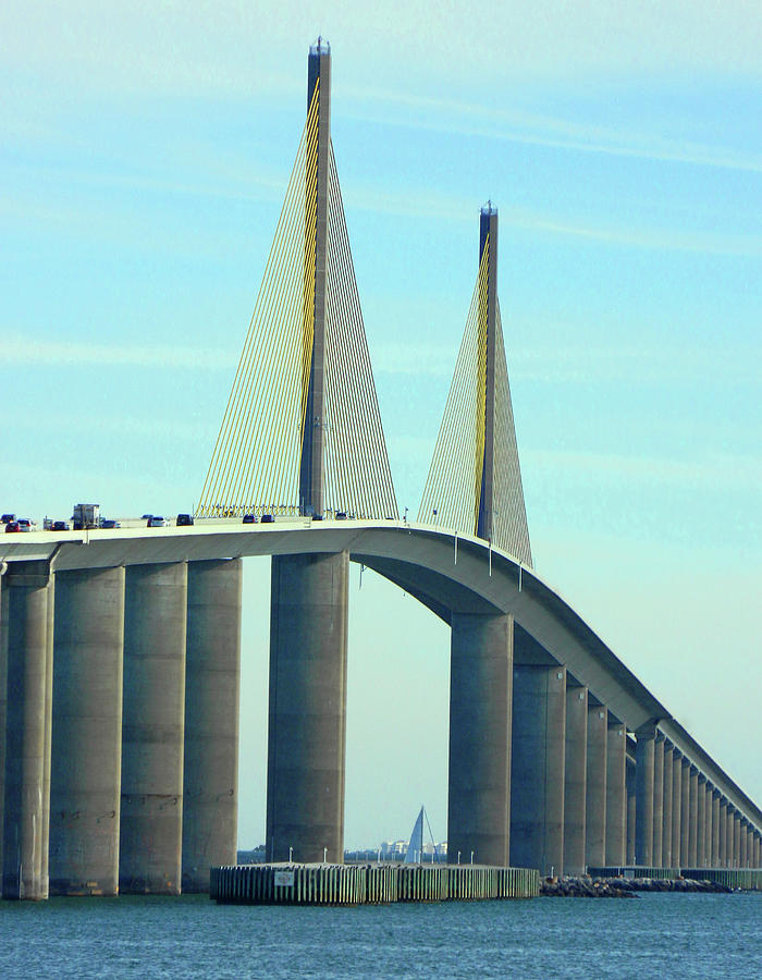 Sunshine Skyway Bridge Photograph by Emmy Marie Vickers