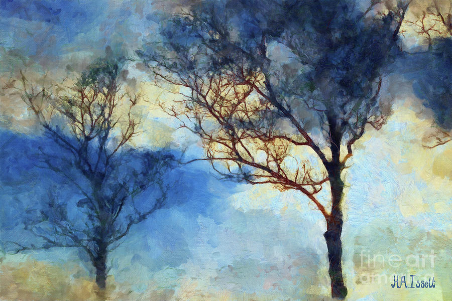 Sunshine through the Trees Digital Art by Humphrey Isselt