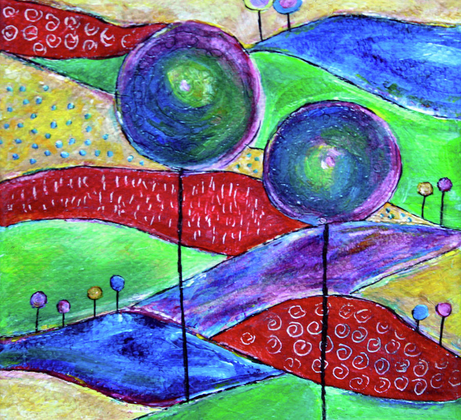Sunshyne Valley Painting by Winonas Sunshyne