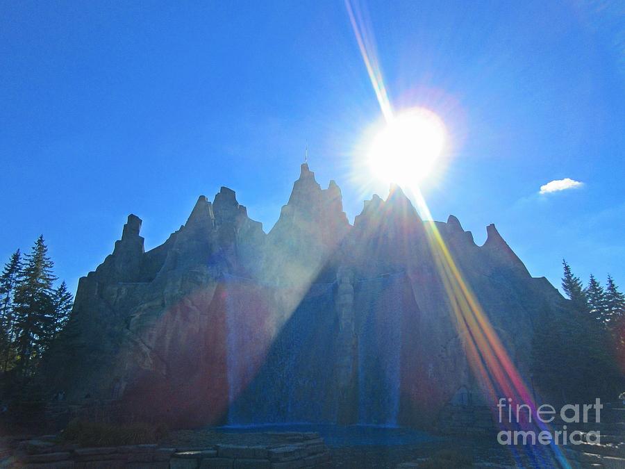 Mountain Photograph - Sunspots by John Malone