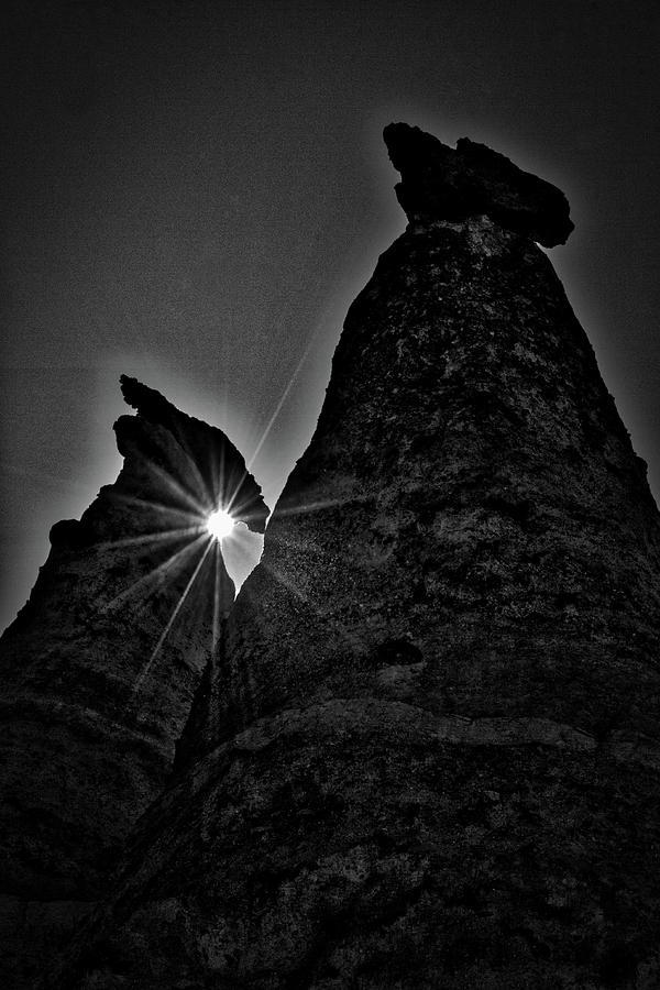 Sunstar at Tent Rocks Photograph by Stuart Litoff