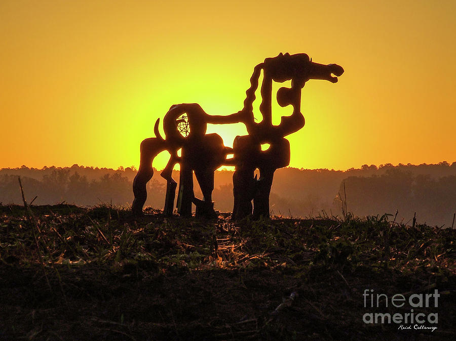 SunTan The Iron Horse Collection Art  Photograph by Reid Callaway