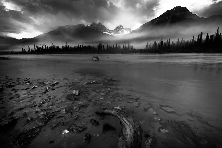 Sunwapta River, Jasper Photograph by Dan Jurak