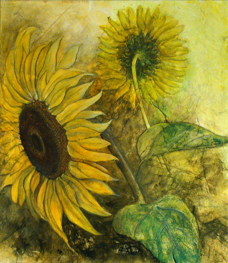 Sunworshipper II Painting by Sandy Clift