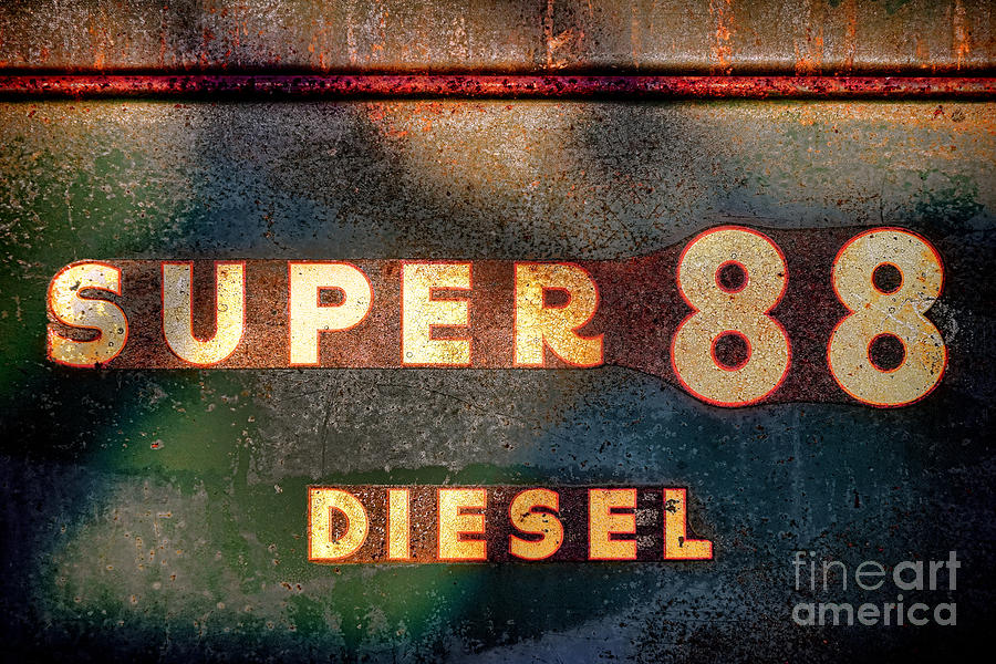 Super 88 Diesel Photograph by Olivier Le Queinec