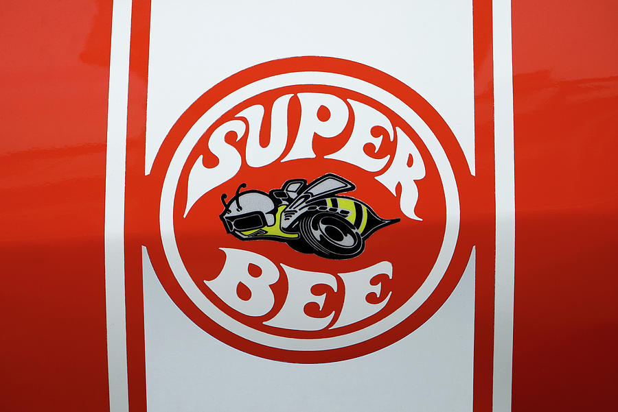 Super Bee Emblem Photograph by Mike McGlothlen