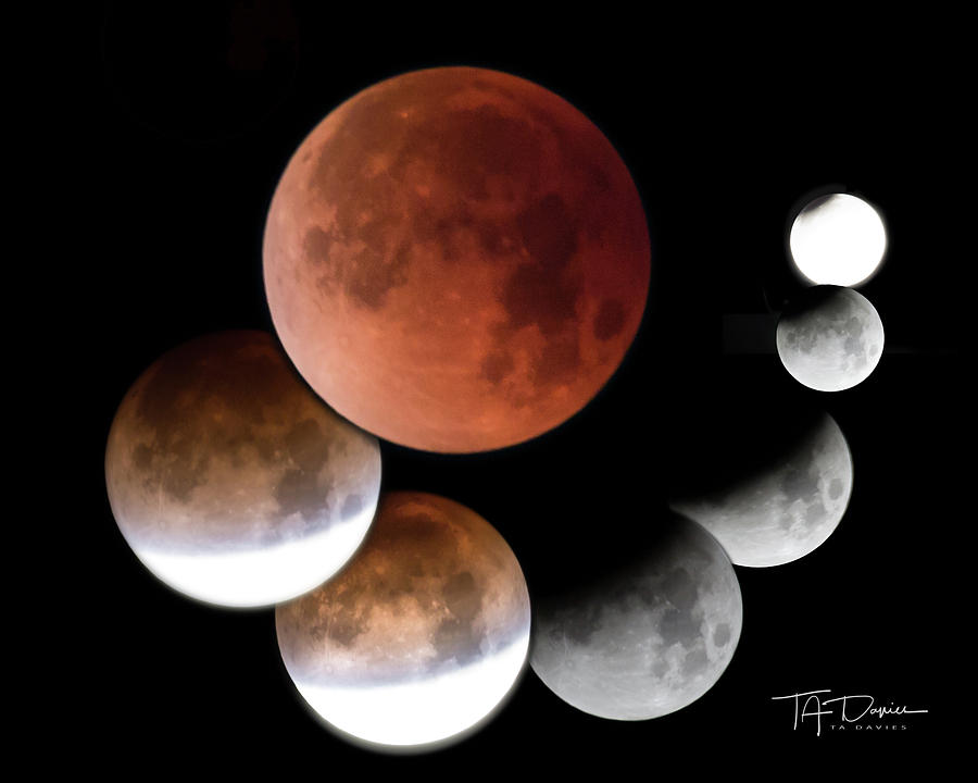Super Blue Blood Moon by T A Davies Super Blue Blood Moon by T A Davies