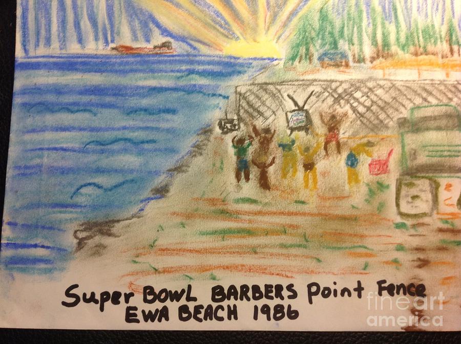 Paul Gauguin Painting - Super Bowl Ewa Beach by Willard Hashimoto