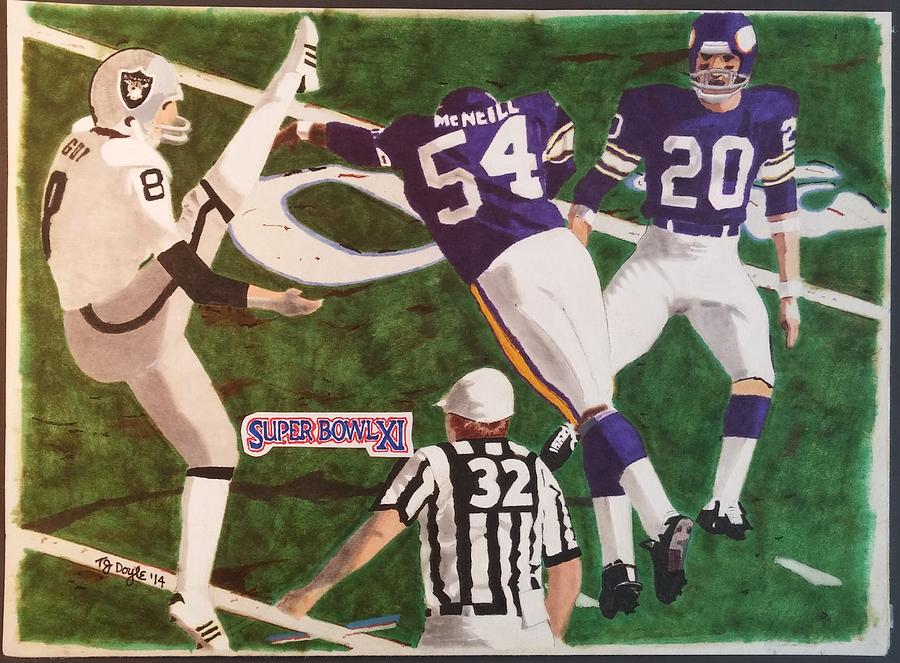 Super Bowl XI, Raiders vs. Vikings