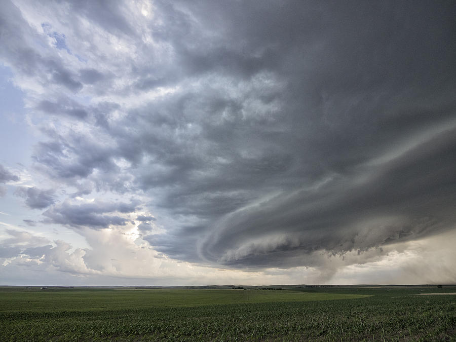 Super Cell Thunderstorm Photograph by Dan Leffel - Fine Art America