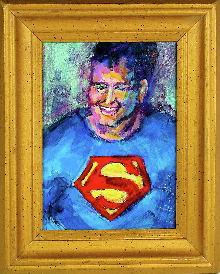 Super George Painting by Les Leffingwell