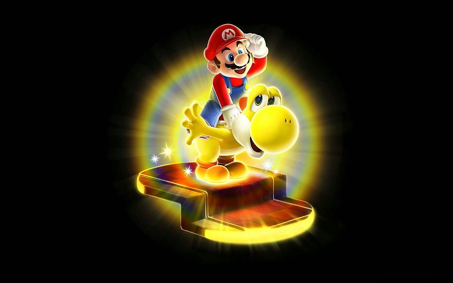 Ball Digital Art - Super Mario Bros. by Super Lovely