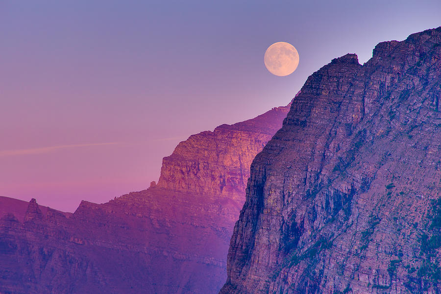Super Moon at Logan Pass by Adam Mateo Fierro Super Moon at Logan Pass by Adam Mateo Fierro