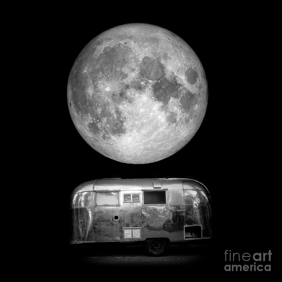 Super Moon Photograph by Edward Fielding