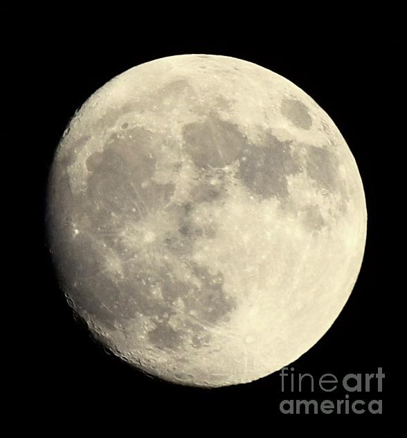 Super Moon Eve November 2016 Photograph by Barrie Stark
