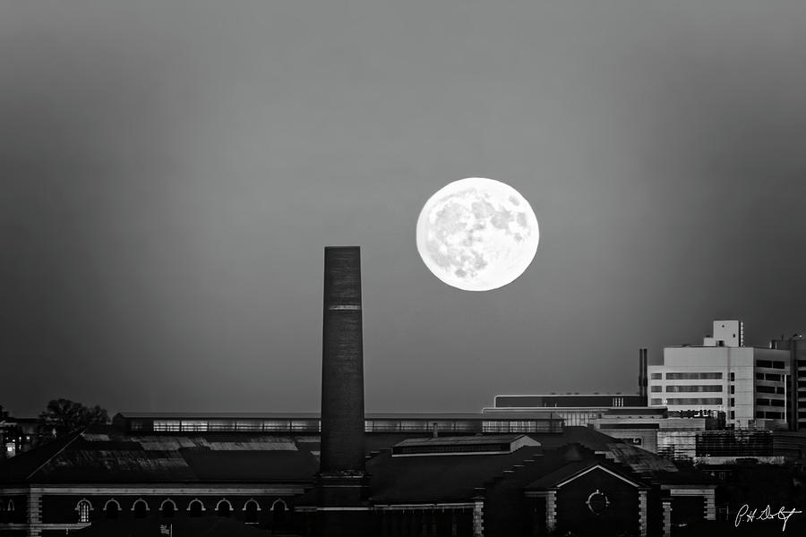 Super Moon Over Buffalo Photograph