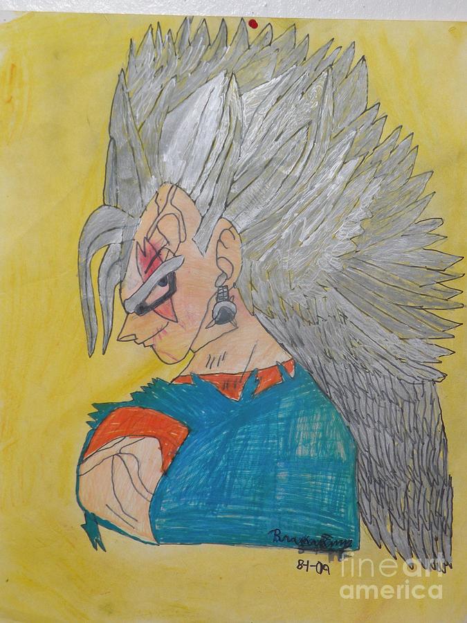 Super Saiyan 5 Vegito And Super Saiyan 5 Gogeta Drawing by Brandon Forney -  Fine Art America