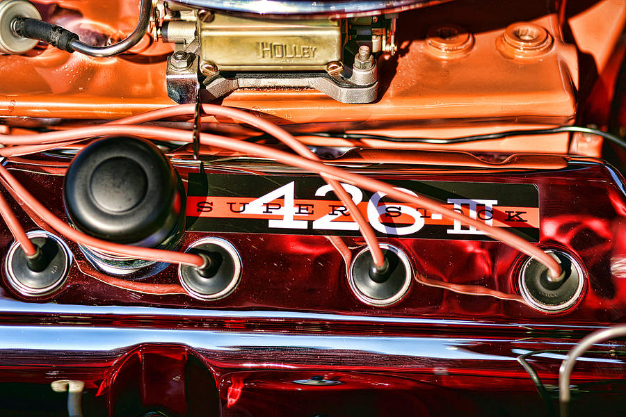 Super Stock SS 426 III HEMI Motor Photograph by Gordon Dean II