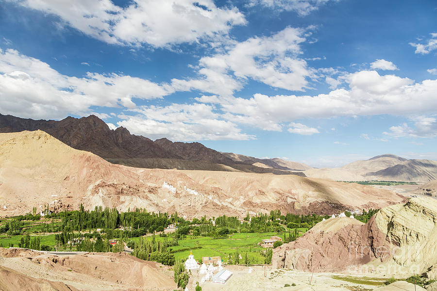Superb Indus valley in Ladakh, India Photograph by Didier Marti