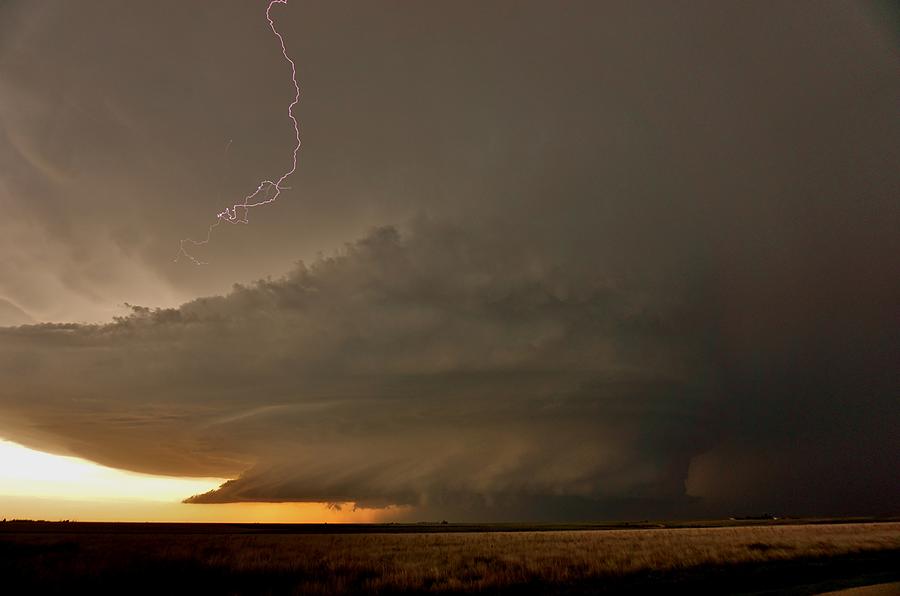 Supercell In Kansas Photograph