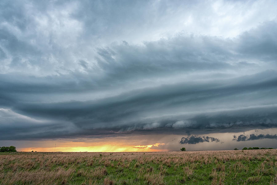 Supercell Thunderstorm In Kansas Photograph By Jason Keller Pixels