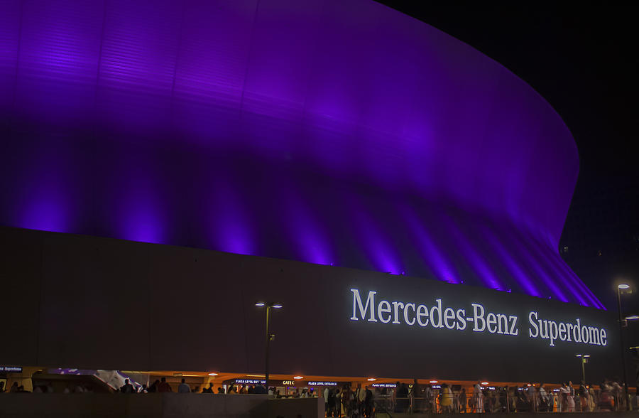 Superdome Photograph by Eugene Campbell