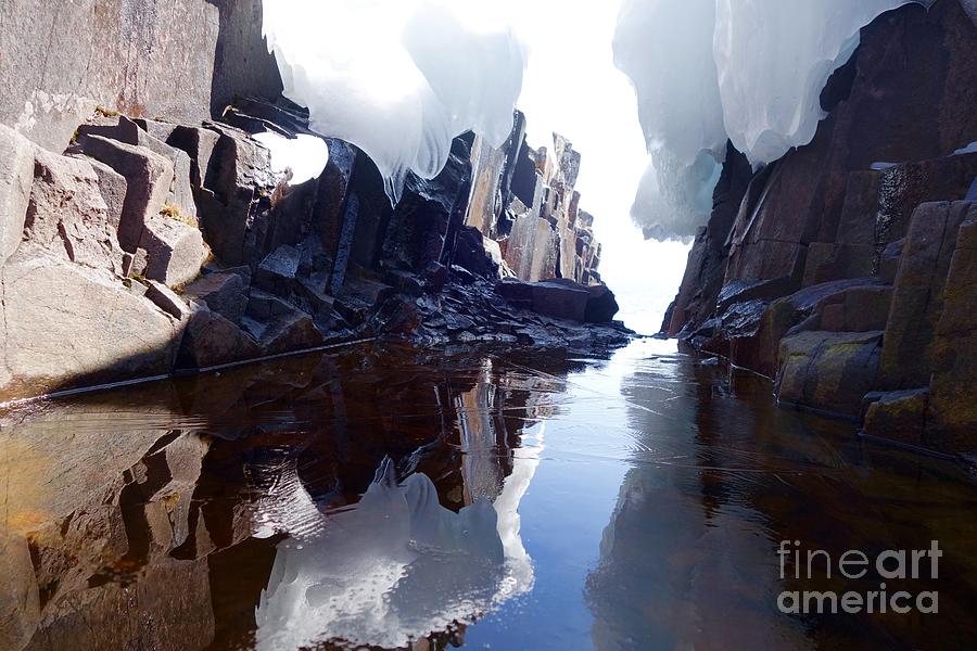 Superior Chasm Reflections 2 Photograph by Sandra Updyke