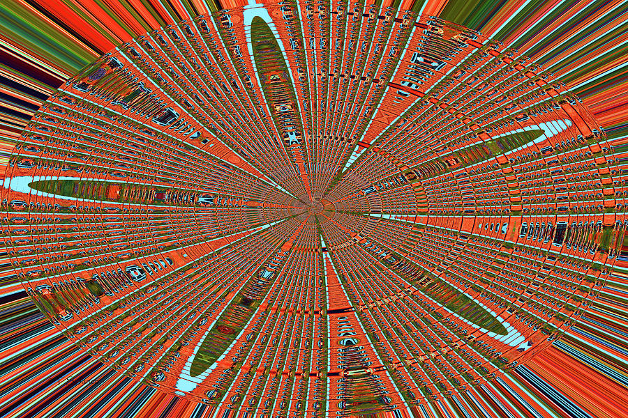 Superior Copper Smelter Abstract Digital Art by Tom Janca