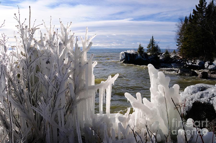 Superior Ice Formations Photograph by Sandra Updyke