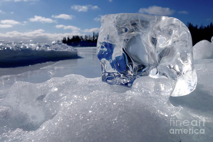 Superior Ice Gem Photograph by Sandra Updyke