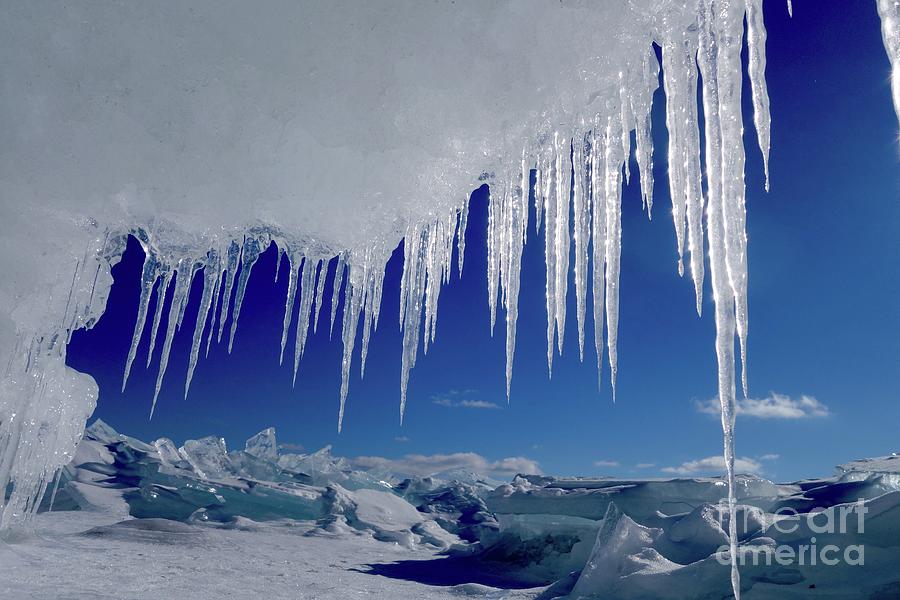 Superior Ice Photograph by Sandra Updyke