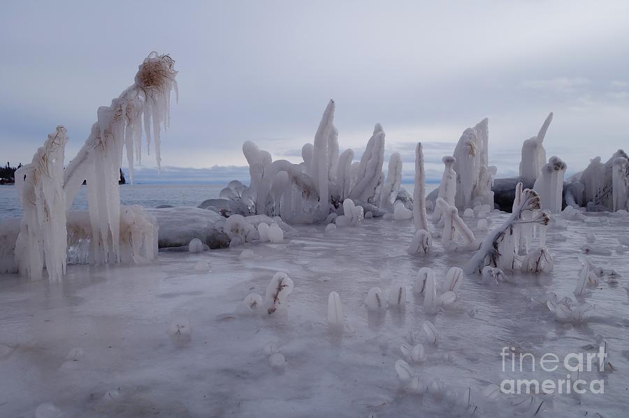 Superior Icescape Photograph by Sandra Updyke