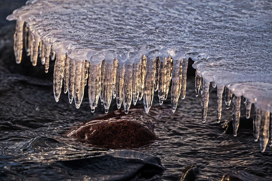 Superior Icicles Photograph by Penny Meyers