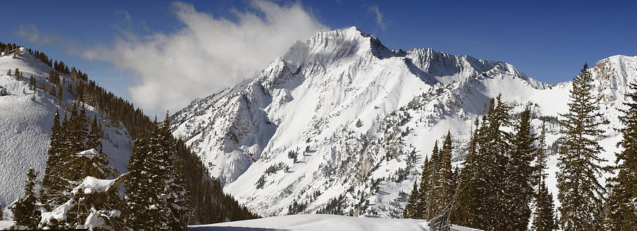 Superior Peak Wasatch Mountains Utah Panorama Photograph