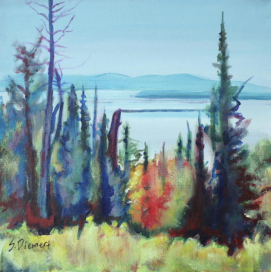 Superior View - 001 of Celebrate Canada 150 Painting by Sheila Diemert