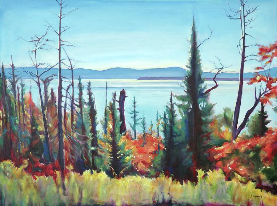 Superior View - Large Version Painting by Sheila Diemert